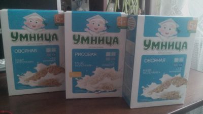 Лот: 7427916. Фото: 1. Детская каша 3шт за 100р. Детское питание