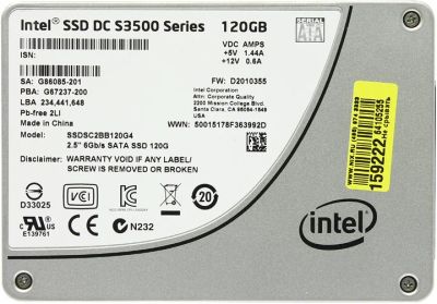 Лот: 10134524. Фото: 1. Продам SSD Intel 120 Gb. SSD-накопители