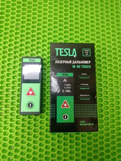 Лот: 19562069. Фото: 1. Лазерный дальномер TESLA M-40... Электроинструмент