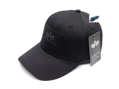 Лот: 19937883. Фото: 1. Бейсболка Alpha Industries (черный... Головные уборы