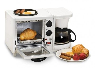 Лот: 11896994. Фото: 1. 3-в-1 Breakfast Maker: тостер... Чайники, кофемашины, кулеры