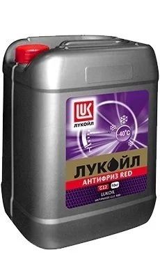 Лот: 12913405. Фото: 1. Лукойл Антифриз G12 (Red) (10кг... Масла, жидкости