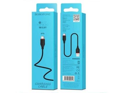 Лот: 20885005. Фото: 1. Кабель Borofone BX17 microUSB... Дата-кабели, переходники