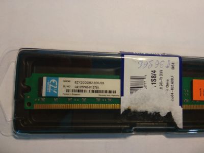 Лот: 14570646. Фото: 1. DDR2 2Gb ezy2gddr2-800-sg для... Оперативная память
