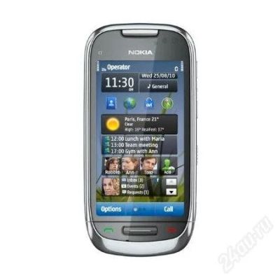 Лот: 2455005. Фото: 1. nokia c7-00 с рубля 3 дня!!!. Смартфоны