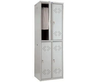 Лот: 3679053. Фото: 1. Шкафы для одежды Практик LS-22. Металлическая мебель