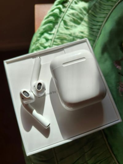 Лот: 20891254. Фото: 1. Наушники apple airpods 2. Наушники, гарнитуры