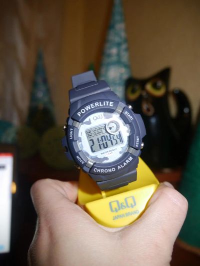 Лот: 8782910. Фото: 1. часы QsQ powerlite темно-синие. Другие наручные часы