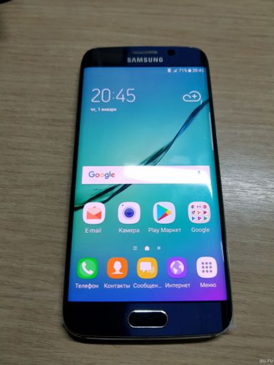 Лот: 12736034. Фото: 1. Продам дисплей Samsung S6 Edge... Дисплеи, дисплейные модули, тачскрины