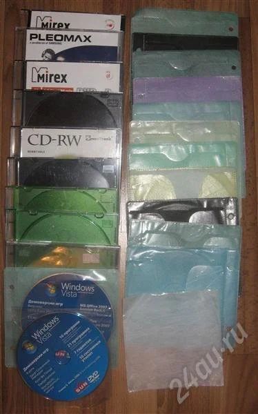 Лот: 594223. Фото: 1. CD/DVD cases [коробочки для дисков... Звук, фото, видео