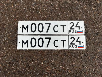Лот: 19424181. Фото: 1. Продам гос.номер М 007 СТ 24. Госномера