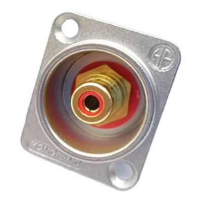 Лот: 20586482. Фото: 1. Разъем RCA, в корпус, гнездо... Разъёмы