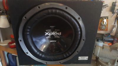 Лот: 22556577. Фото: 1. Сабвуфер Sony xplod 1300 15". Сабвуферы