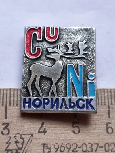 Лот: 19243830. Фото: 1. (№8672) значки Норильск. Памятные медали