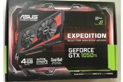 Лот: 9876228. Фото: 1. Asus GTX 1050Ti 4GB. Видеокарты
