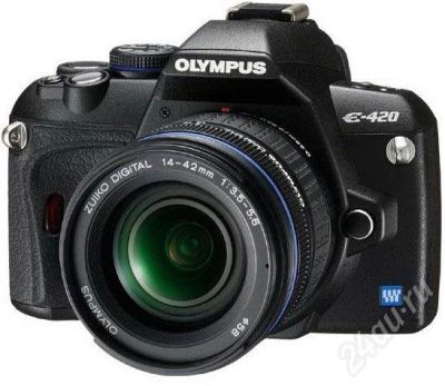 Лот: 247247. Фото: 1. olimpus e-420. Цифровые зеркальные