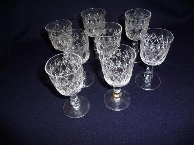 Лот: 7133138. Фото: 1. хрустальные рюмки. Рюмки, стопки