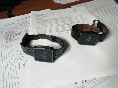 Лот: 16454920. Фото: 1. Умные часы Pebble. Смарт-часы, фитнес-браслеты, аксессуары