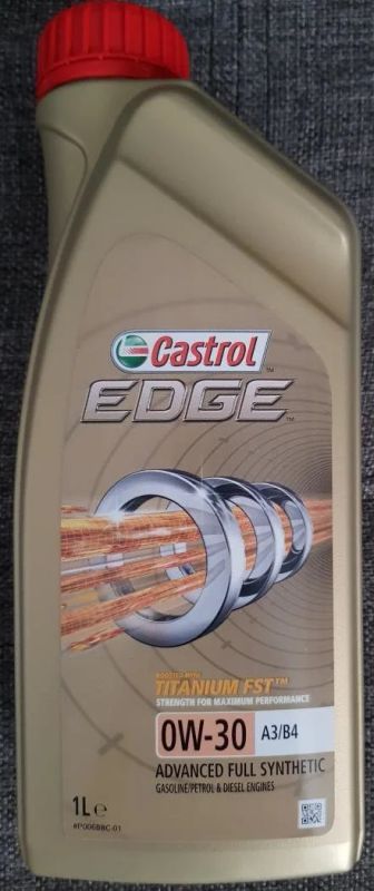 Лот: 11237456. Фото: 1. Castrol, EDGE Titanium FST, 0W-30... Расходные материалы