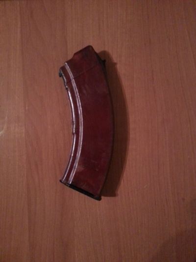 Лот: 8250346. Фото: 1. Магазин АКМ, АК (рыжий пластик... Оружие