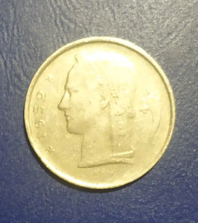Лот: 25132751. Фото: 1. Бельгия 1 франк 1952 г. Европа
