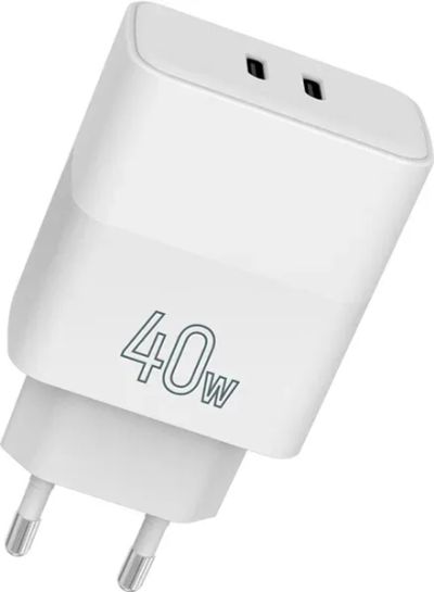 Лот: 24950182. Фото: 1. Зарядное_устройство - USB C_2x6A... Зарядные устройства, блоки питания, адаптеры сетевые для смартфонов