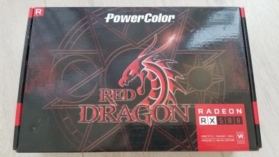 Лот: 20828072. Фото: 1. Видеокарта RX 580 8GB. Видеокарты