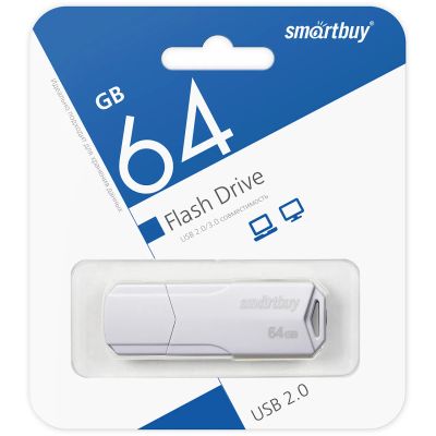 Лот: 20993391. Фото: 1. 64GB накопитель Smartbuy CLUE... USB-флеш карты