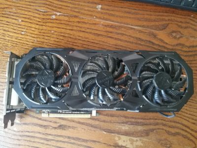 Лот: 11694233. Фото: 1. Gigabyte GeForce GTX 970. Видеокарты