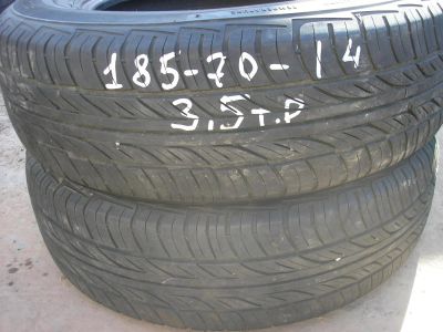 Лот: 3894534. Фото: 1. Falken sn-828 185\70R14 2шт. Шины