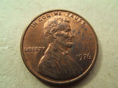 Лот: 4465604. Фото: 1. США 1 цент 1976. Америка