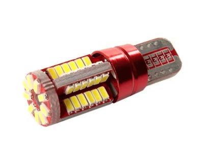 Лот: 24299452. Фото: 1. Лампа 12В Т10 57SMD Белый свет... Оптика и освещение