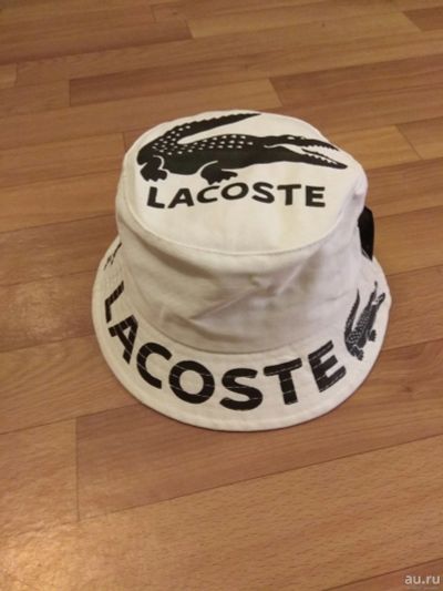 Лот: 17767263. Фото: 1. Панама Lacoste (orig) Белая. Головные уборы