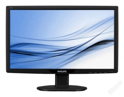 Лот: 764193. Фото: 1. Новый ЖК монитор 18,5" Philips... ЖК-мониторы
