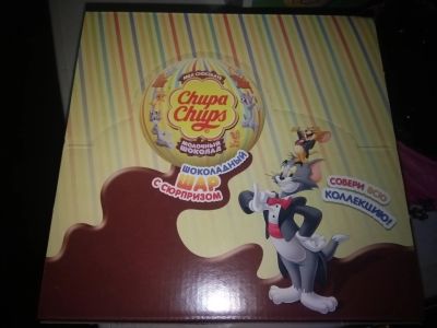 Лот: 12872470. Фото: 1. Шоколадный яйца Чупа чупс Том... Другое (дети растут)