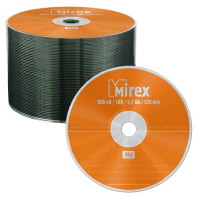Лот: 8951160. Фото: 1. Диски DVD+R Mirex 4,7Gb 16x технология... CD, DVD, BluRay