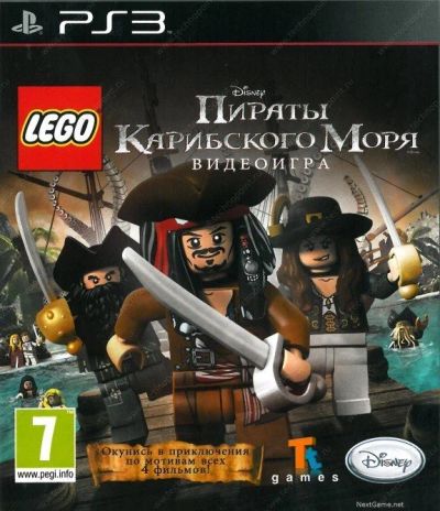 Лот: 9860049. Фото: 1. Lego Pirates of carribbean PS3. Игры для консолей