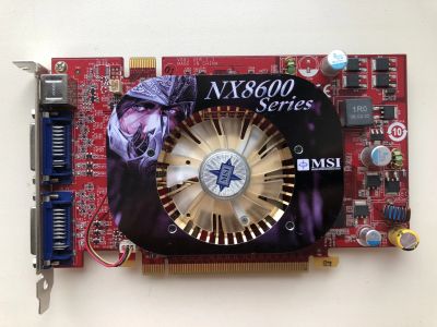Лот: 19438798. Фото: 1. PCI-E 512Mb MSI GeForce 8600GT... Видеокарты