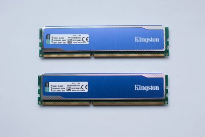 Лот: 11775575. Фото: 1. Kingston 2*2 GB 1600 Mhz DDR3... Оперативная память