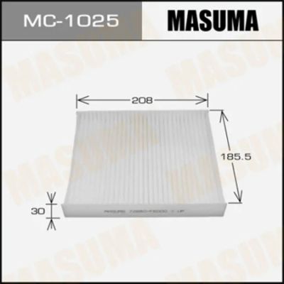 Лот: 18593538. Фото: 1. Фильтр салона masuma (vic ac-902e... Расходные материалы