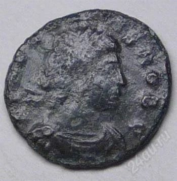 Лот: 1227773. Фото: 1. Древний Рим. Денарий. 4-й век... Древние страны