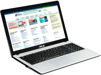 Лот: 8149857. Фото: 1. 15,6" Ноутбук стильный белый Asus... Ноутбуки