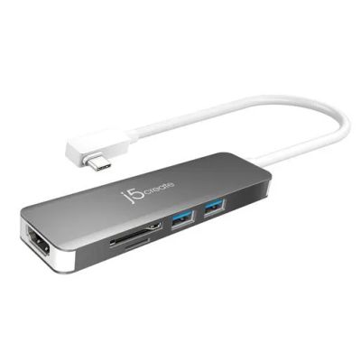 Лот: 21438696. Фото: 1. USB-хаб j5create USB-C SuperSpeed... USB хабы