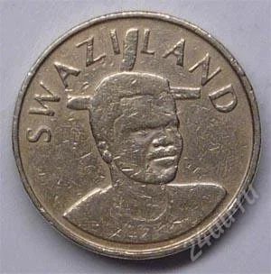 Лот: 1089570. Фото: 1. Свазиленд. 1 лилангени 2003г... Африка