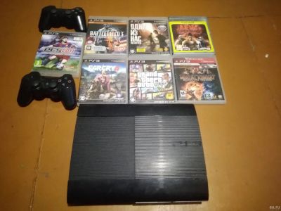 Лот: 15233507. Фото: 1. PS3 500gb. Игровые приставки, консоли