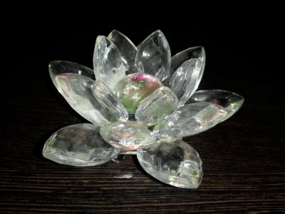 Лот: 11092037. Фото: 1. Стеклянный цветок. Искусственные и сувенирные цветы