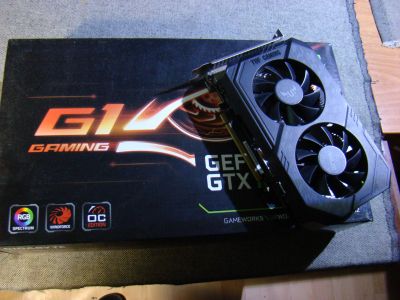 Лот: 25440288. Фото: 1. Видеокарта ASUS GeForce GTX 1660... Видеокарты
