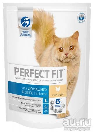 Лот: 15055501. Фото: 1. (Перфект Фит) Курица 650г сухой... Корма