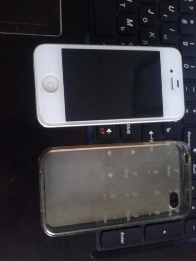 Лот: 9944127. Фото: 1. Iphone 4s 16гб белый обмен. Смартфоны