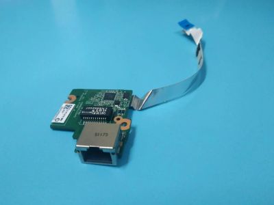 Лот: 16451763. Фото: 1. Б/У плата с разъемом Ethernet... Печатные платы